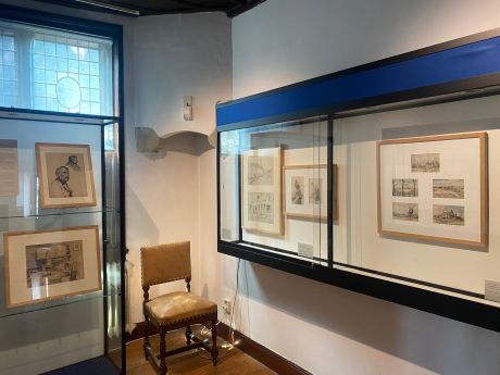 Tentoonstelling stadsmuseum Woerden: Nieuwe aanwinst: schetsen echtpaar Vreedenburgh-Schotel